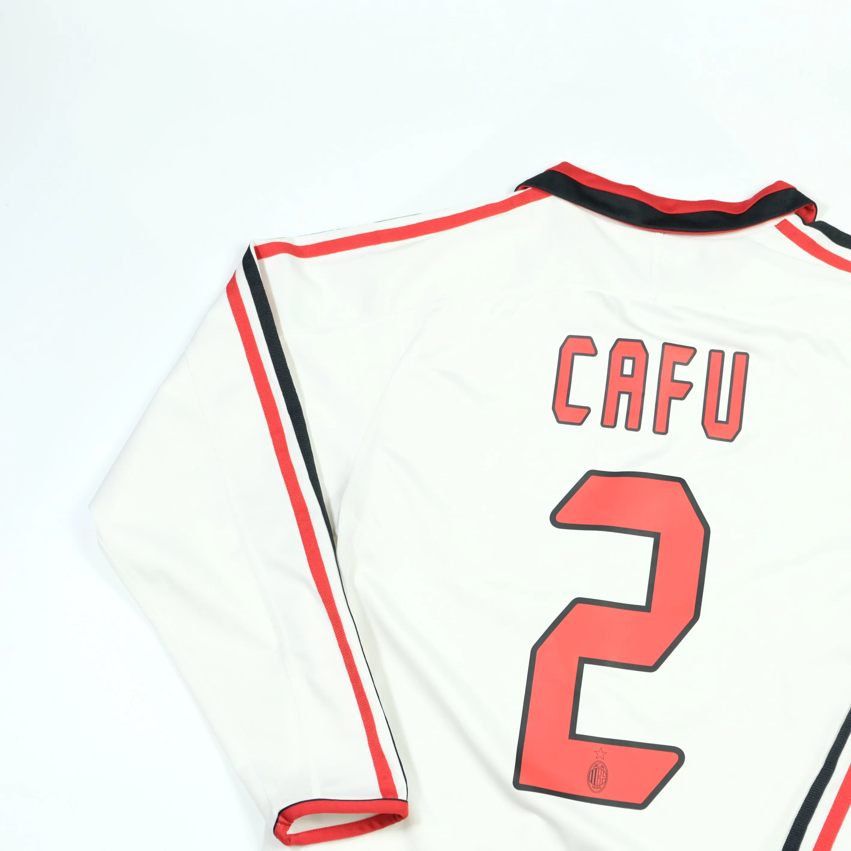 AC Milan Italy Cafu 2003/2004 Original Adidas Away Football Shirt Small