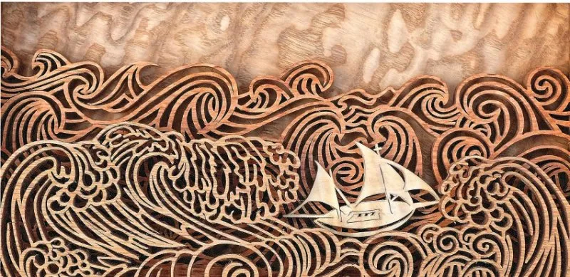 Any Port - Greetings Card