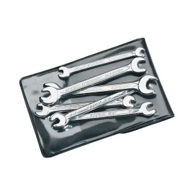 Draper 05202 Midget Metric Open End Spanner Set (6 Piece)