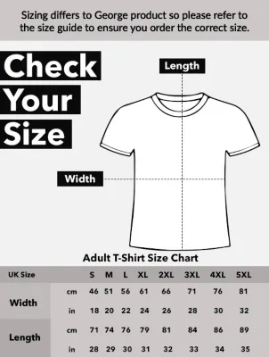 NW2 Timeless Skull Adult Black Printed T-Shirt | Men | George at ASDA