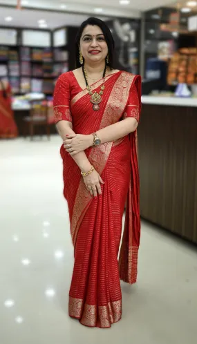 Premium Chinnon Silk With Zari Weaving Volume 1 # – Nidharshana Sarees